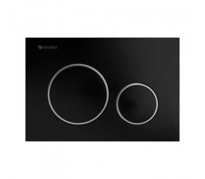Клавиша смыва Knotlor BIS104BLC, черный
