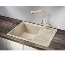 Кухонная мойка GRANULA 6503, ПИРИТ, кварц 