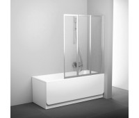 Шторка для ванны складная Ravak VS3 100х140 цвет профиля белый 795P0100Z1 