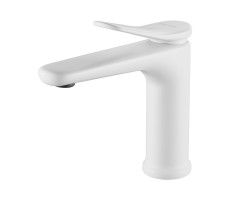 Смеситель для раковины Shevanik S4701C, белый