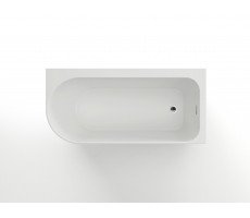 Ванна акриловая 170х80 Azario LUTON LUT17080 R свободностоящая, в комплекте с сифоном и металлической рамой, ПРАВАЯ, белая Ванна акриловая 170х80 Azario LUTON LUT17080 R свободностоящая, в комплекте с сифоном и металлической рамой, ПРАВАЯ, белая