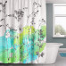 Шторка WasserKRAFT Dill SC-39000 39101 черный матовый/зеленый 
