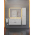Тумба с раковиной для ванной подвесная Uperwood Modul 97х45х57 см, белая матовая 393020552 Тумба с раковиной для ванной подвесная Uperwood Modul 97х45х57 см, белая матовая 393020552