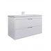 Тумба с раковиной для ванной подвесная Uperwood Modul 97х45х57 см, белая матовая 393020552 Тумба с раковиной для ванной подвесная Uperwood Modul 97х45х57 см, белая матовая 393020552
