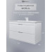 Тумба с раковиной для ванной подвесная Uperwood Modul 97х45х57 см, белая матовая 393020552 Тумба с раковиной для ванной подвесная Uperwood Modul 97х45х57 см, белая матовая 393020552
