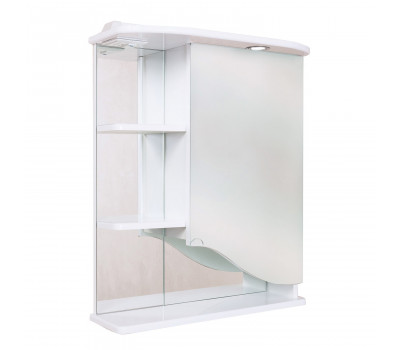 Шкаф-зеркало Onika Виола 60 белый, левый, с подсветкой 206003 Шкаф-зеркало Onika Виола 60 белый, левый, с подсветкой 206003