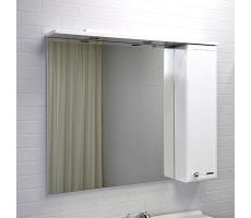 Зеркало-шкаф Comforty Сочи-100 белый глянец 00003132226 