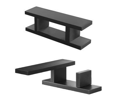 Смеситель для раковины Fantini AK/25 48 P5 T104WF Gun metal Смеситель для раковины Fantini AK/25 48 P5 T104WF Gun metal