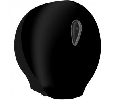 Диспенсер для туалетной бумаги пластмассовый чёрный NOFER 05005.N 