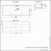 Раковина MELANA MLN-E120 (9120E) белый 