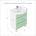 Тумба под раковину Onika Элита 60 напольная, оливковая (ум. Грация 60) 106121 Тумба под раковину Onika Элита 60 напольная, оливковая (ум. Грация 60) 106121