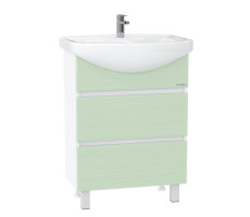 Тумба Onika Элита 60 напольная, оливковая (ум. Грация 60) 106121 