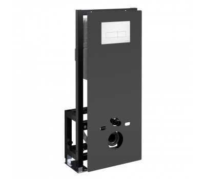 Система инсталляции для унитазов WasserKRAFT Glan 66TLT.010.ME.BL.WH03  