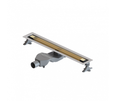 Душевой лоток B&T INFINITY 60см, ЗОЛОТО Boheme 981-60-G 