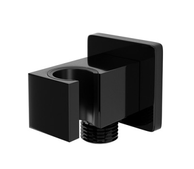 Подключение шланга WasserKRAFT Glan 6600 A185 черный матовый 