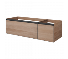 Тумба Armadi Art WILLOW QUATRO 2 140см профиль ANTHRACITE 790-M2-140-W-A 