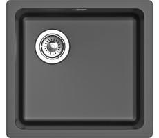 Мойка Rivelato BERKANA 45 подст.монтаж 1-чаш 485*455 BK-45 antracite Мойка Rivelato BERKANA 45 подст.монтаж 1-чаш 485*455 BK-45 antracite