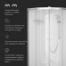 Душевая кабина 100x100 см, без гидромассажа AM.PM X-Joy W94C-401-100MT  