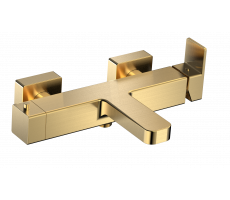 Смеситель для ванны AQUAme Savona AQM6812BG Золото шлифованное 