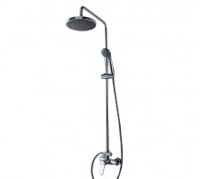 Душевая колонна со смесителем для душа Bravat Eco F9111147C-A-RUS Хром 