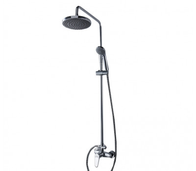 Душевая колонна со смесителем для душа Bravat Eco F9111147C-A-RUS Хром 