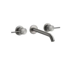 Смеситель для раковины GESSI Gessi316 54494#239 Нержавейка Смеситель для раковины GESSI Gessi316 54494#239 Нержавейка