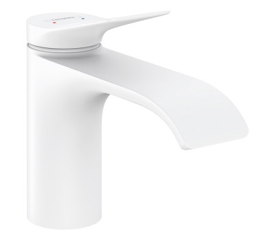 Смеситель для раковины Hansgrohe Vivenis 75012700 белый матовый 