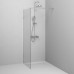 Душевая перегородка 80x195 см AM.PM X-Joy W94WI-80-F1-MTE  
