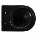Комплект подвесной унитаз ABBER Bequem AC1100MB черный матовый с инсталляцией AC0105 и кнопкой AC0120MB черная матовая 