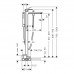 Смеситель напольный Hansgrohe Metropol 74532000 хром 