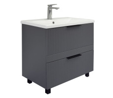 Тумба-умывальник Comforty Лима-70Н2 антрацит с раковиной Como 70 00-00019179 Тумба-умывальник Comforty Лима-70Н2 антрацит с раковиной Como 70 00-00019179