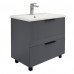 Тумба-умывальник Comforty Лима-70Н2 антрацит с раковиной Como 70 00-00019179 Тумба-умывальник Comforty Лима-70Н2 антрацит с раковиной Como 70 00-00019179