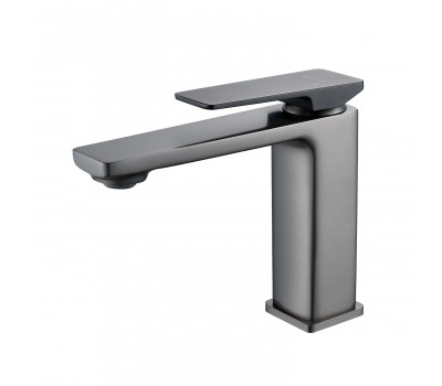 Смеситель для раковины Shevanik S8901T-1, оружейная сталь