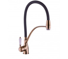 Смеситель для кухни Rose R153Q, бронза