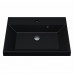Раковина для ванной 80 см, Uperwood Classic Quartz, кварцевая, черная матовая, космос 291030022 