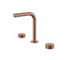 Смеситель на столешницу STICK TOUCH на 3 отв. COPPER BRUSHED Boheme 152-CB.2 брашированная медь Смеситель на столешницу STICK TOUCH на 3 отв. COPPER BRUSHED Boheme 152-CB.2 брашированная медь