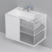 База под раковину подвесная AM.PM Inspire V2.0 M50AFHX0803WM Белый матовый 