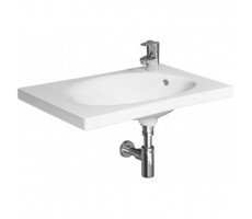 Раковина -столешница Jika TIGO 65х38.5х17 керамика, цвет Белый 8122160001061  Раковина -столешница Jika TIGO 65х38.5х17 керамика, цвет Белый 8122160001061