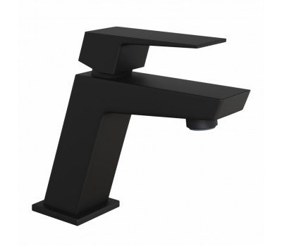 Смеситель для раковины PAINI Torre без донного клапана, черный (YO) 98YO205 