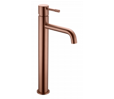 Смеситель для умывальника высокий, Uno BRUSHED BRONZE Boheme 462-BRB брашированная бронза Смеситель для умывальника высокий, Uno BRUSHED BRONZE Boheme 462-BRB брашированная бронза