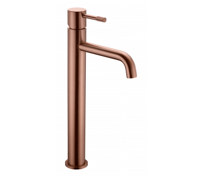 Смеситель для умывальника высокий, Uno BRUSHED BRONZE Boheme 462-BRB брашированная бронза Смеситель для умывальника высокий, Uno BRUSHED BRONZE Boheme 462-BRB брашированная бронза