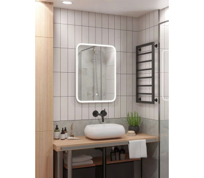 Зеркало для ванной с подсветкой Uperwood Foster 70х80 см, сенсор/антизапотевание 291020560 