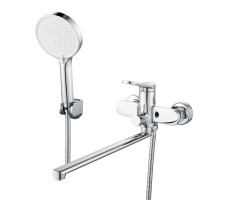 Смеситель для ванны Shevanik S4322, хром