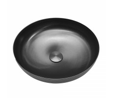 Раковина накладная ABBER Wasser Kreis AF2412GM оружейная сталь 