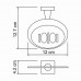 Мыльница WasserKRAFT  K-6569 Хром 