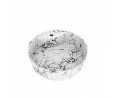 Раковина чаша Maretti EA13NS44-740MR, белый мрамор 