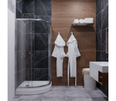 Душевое ограждение Альфа-Хром 80х80 Triton Щ0000049614 