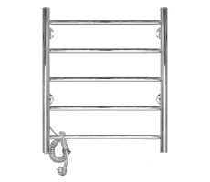 Полотенцесушитель элктрический Domoterm Аврора DMT 109-5 50x60 EK L Хром 