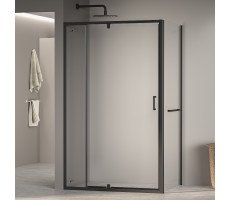 Душевой уголок 80x100 RGW Passage 3508078180-14 Черный матовый Душевой уголок 80x100 RGW Passage 3508078180-14 Черный матовый