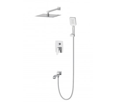 Душевая система встраиваемая WONZON & WOGHAND FLEX, Брашированный никель WW-88939072-BN 